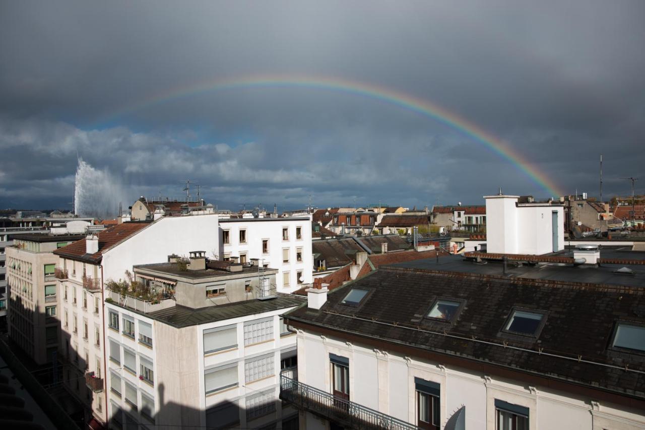 Wowappartements Vue Sur Le Jet D'Eau Genf Kültér fotó